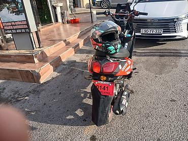 motosklet satilir: Salam satlır heç bir prablemi yoxdur otur surdu real alıcıya bərk — 3