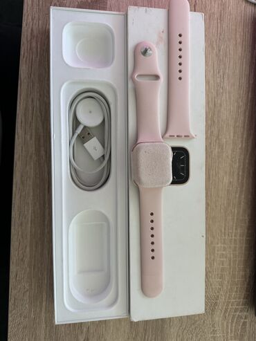 Смарт часы: Б/у, Смарт часы, Apple, цвет - Розовый