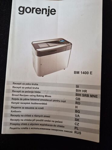 Çörəkbişirənlər: Gorenje çörəkbişirən aparat - İkiqat list ilə eyni anda 2 müxtəlif — 9