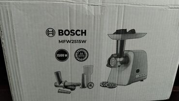 Aspiratorlar: Ət çəkən maşın Bosch, 1500 Vt, Yeni