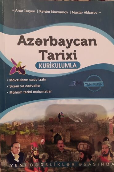 анар исаев всеобщая история pdf тесты: Anar İsayev,Azərbaycan tarixi kitabı.12 manata alınıb,7 manata