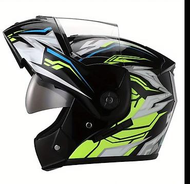 velo kaska: Modular (qaldırılıb-açılan çənə hissəli) motosiklet kaskı - Korpus — 1