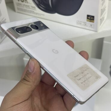 берекет грант телефон: Google Pixel 7 Pro, Колдонулган, 512 ГБ, түсү - Ак, 1 SIM, eSIM