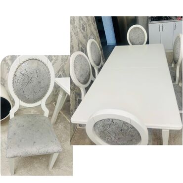 барные стулья: Acllan stol-6stul 600₼ (temiz taxdadl 1200 az allnlb 6 aydı
