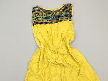 spódniczka w kratkę żółta: Dress, S (EU 36), condition - Good