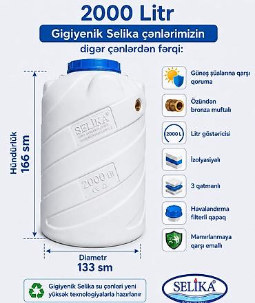 kitab seyf: Bak, Plastik, 750 l l, Yeni — 7