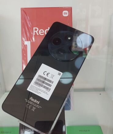 ucuz telefonlar kreditle: Xiaomi Redmi 14C, 256 GB, rəng - Qara, 
 Barmaq izi, Face ID, Hissə-hissə ödəniş