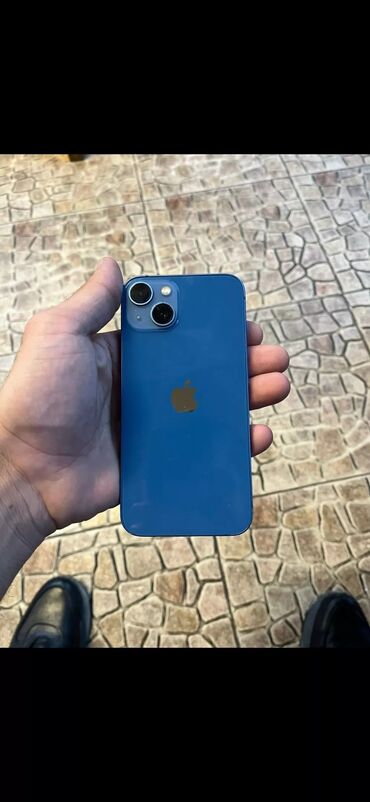 Apple iPhone: IPhone 13, 128 GB, Blue Titanium, Kredit, Barmaq izi, Face ID