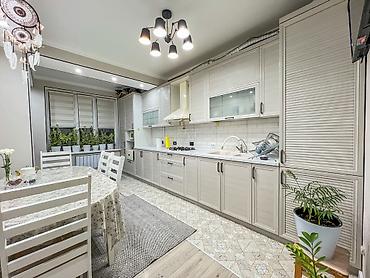стройител: 2 комнаты, 76 м², Асанбай мкр Элитка, 2 этаж, Евроремонт — 3