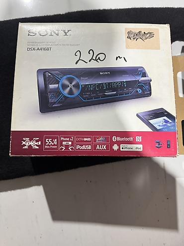 nokia 3310 2017: Sony DSX-A416BT avtomobil maqnitolası - FM/AM radiotuner, RDS dəstəyi — 2