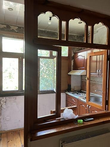 Mətbəx mebeli: Mətbəx mebeli dəsti – kompakt ölçülü, klassik üslub hündürlüyü 1.80 — 2