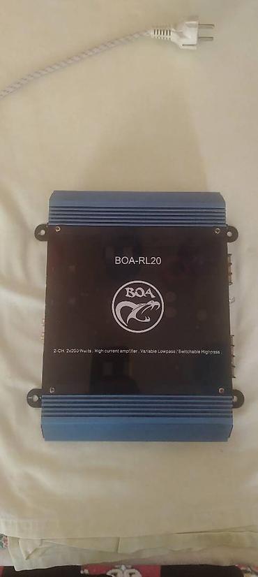 Audio: BOA RL20 avtomobil gücləndiricisi - 2 kanallı yüksək cərəyanlı — 1