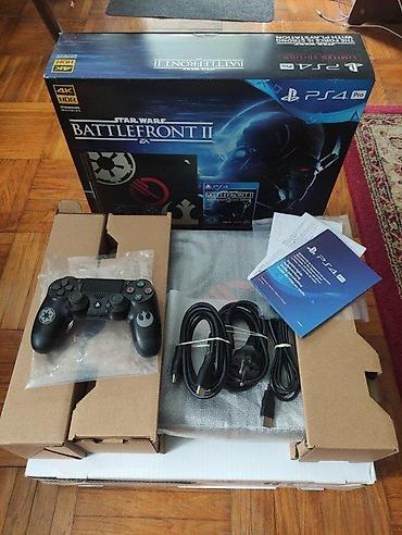 PS4 (Sony Playstation 4): 🎮⭐ PS4 PRO 1TB – Star Wars Battlefront II Limited Edition 📞 Ako vam — 1