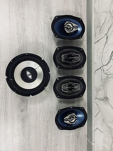 авто колонки: Avtomobil üçün səs sistemi dəsti Tərkib: - 4 ədəd Pioneer 6x9 — 2