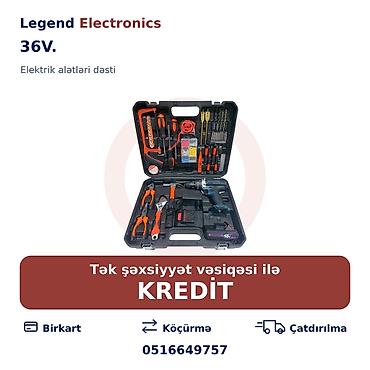 islənmis drel: Elan başlığı: Elektrik alətlər dəsti, 36V Elektrik alətlər dəsti, 36V — 1