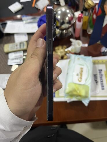 soyuducu matorunun qiymeti: IPhone 14 Pro Max, 256 ГБ, Deep Purple, Face ID