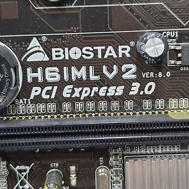 материнская плата: Материнская плата для ПК, Новый, Biostar, LGA1155, Micro-ATX — 3
