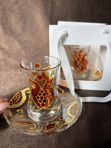 Чайники и кофейники: Армуды стаканы, 1 шт.