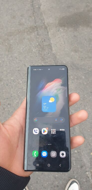 защитное стекло huawei: Samsung Galaxy Z Fold 3, Б/у, 256 ГБ, цвет - Черный