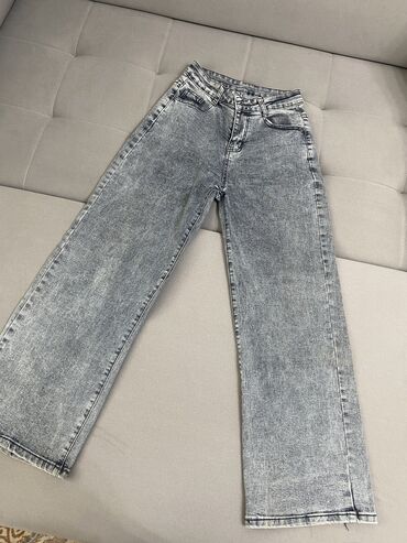 широкие джинсы мужские: Джинсы и брюки, Б/у