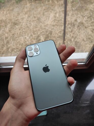 iphone 11 ucuz: IPhone 11 Pro, 64 ГБ, Matte Midnight Green, Face ID