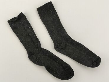 czarna bielizna koronkowa: Socks, 28–30, condition - Very good