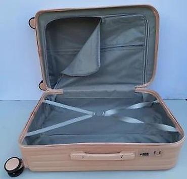 Putni koferi i torbe: Kofer za putovanja – Cinnamoroll dizajn, ružičasta boja - Tvrda — 13