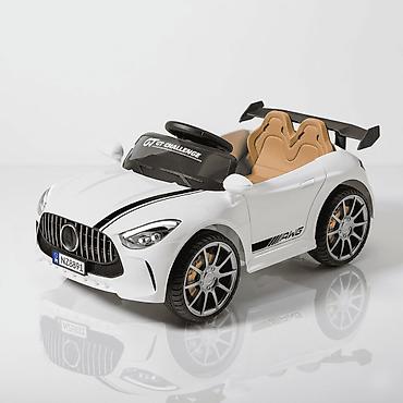 alter obuca: Automobil za decu na akumulator (12V) – Sport Plus, beli Šifra — 1