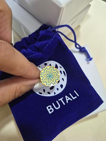 Бижутерия: BUTALI Azerbaijan Jewelry Materiali qizil suyuna salinmish polad — 7