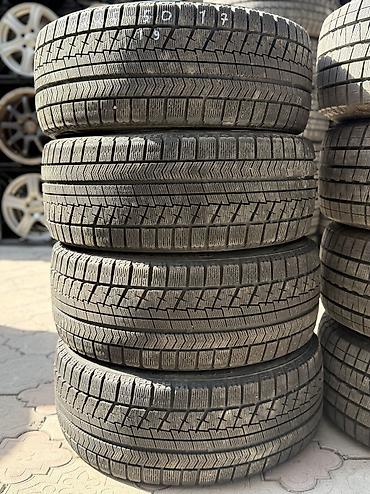 Шины 225 / 50 / R 17, Зима, Б/у, Комплект, Легковые, Япония, Bridgestone