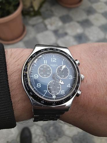 3 d saat: Salam hervaxdiz xeyr Swatch kişi qol saatı idyal sadi bunun qiymetni — 1