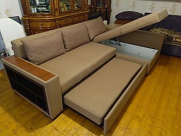 Ev və bağ: İşlənmiş, Künc divan, Divan, Bazalı, Açılan — 1