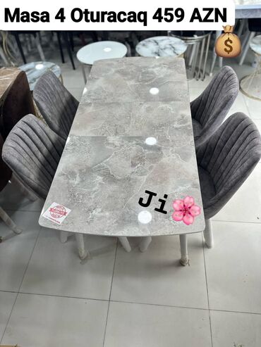 Taburetlər: Yeni, 4 stul