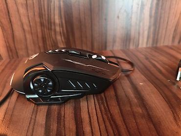Masaüstü kompüterlər və komponentlər: Oyun üçün RGB işıqlı mouse, vəziyyəti əladır,simlidir ətraflı məlumat — 5