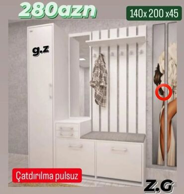 вешалка стойка для одежды напольная в икеа: Yeni, Dəhliz dolabı