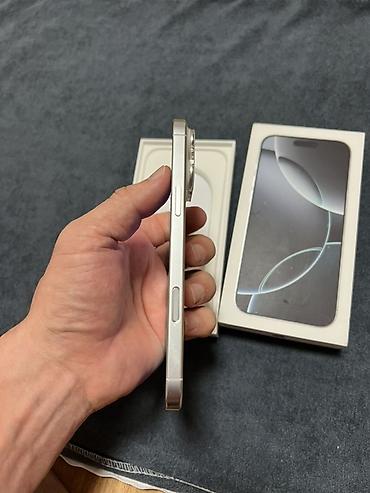 apple 16pro max: IPhone 16 Pro Max, Б/у, 256 ГБ, White Titanium, Коробка — 4