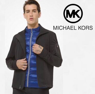 синяя рубашка в клетку женская: Мужская куртка Michael Kors 100% оригинал куртка с Америки