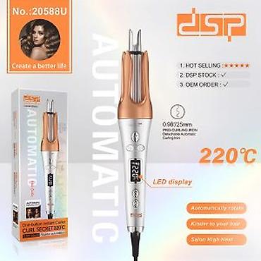 afro buruqlar: №: 12828 Məhsulun adı: Saç burmaq üçün maşa DSP SHRK 20588U Brend: DSP — 2