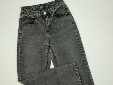legginsy prążkowane push up: Jeans for women, size S (EU 36)