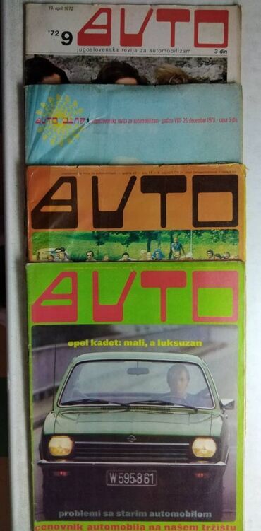 Knjige i stripovi: Casopisi Auto,96 kom.cena za komplet. Spisak:1970 br.4,1972 na lalafo.rs — 2 Knjige i stripovi: Casopisi Auto,96 kom.cena za komplet. Spisak:1970 br.4,1972 — 2
