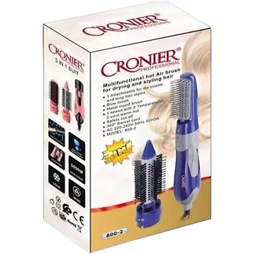 №: 6797 Məhsulun adı: Fen-fırça Cronier CR-800-2, 5000 Vt, göy Brend
