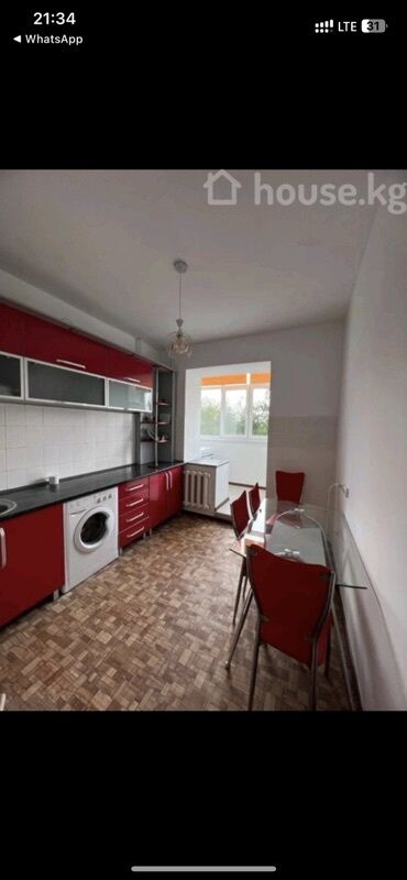 сдаётся квартира рядом рынок дордой: 3 бөлмө, Кыймылсыз мүлк агенттиги, Эмерексиз