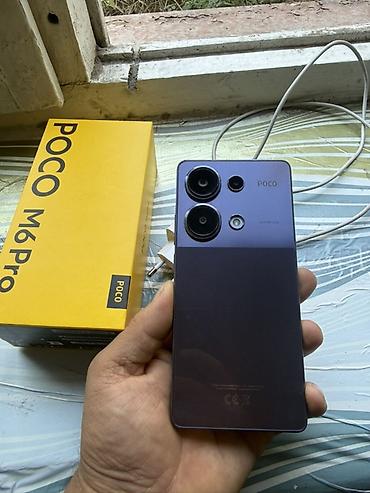 Мобильные телефоны и аксессуары: POCO M6 Pro (Purple), 12 ГБ RAM / 512 ГБ
 Почти новый — 3
