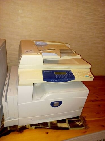 Ticarət printerləri və skanerləri: İşlək vəziyyətdədir,lazerli Xerox printeridir.Təcili satılır