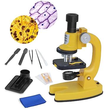эксперимент: 🔬 Детский микроскоп набор (200x–1200x) 🔬 🎓 Идеально для юных учёных! — 1