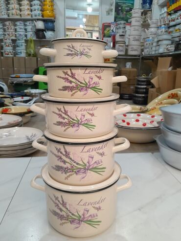 Qazanlar: Qazan, Çuqun, 5 l, Kukmara, Rusiya — 8