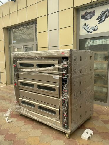 Professional sobalar: Çörək, Şirniyyət üçün, Pizza, Qaz ilə işləyən, 3 mərtəbəli — 3