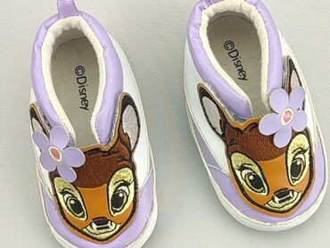 buty do szerokich spodni: Baby shoes, Disney, 18, condition - Very good