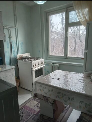 квартира аренда аламедин 1: 2 комнаты, 43 м², 104 серия, 3 этаж, Старый ремонт