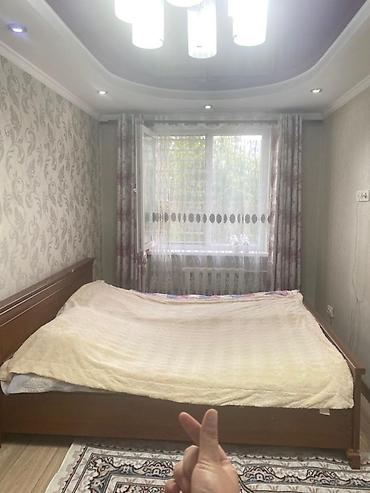 плаза: 3 комнаты, 56 м², Дордой Плаза ТРЦ 104 серия, 3 этаж, Евроремонт — 4